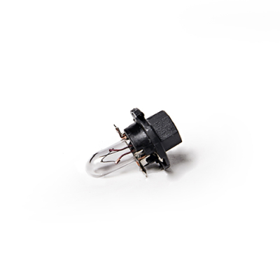 KO12606PR LAMPARAS DE SEÑALIZACION 12V 1.2W BX8.4D 12V 1.2W  BLACK 2721 CON PORTALAMPARA NEGRO  (CODIGO ANTERIOR: 12606KO) 00