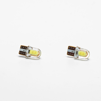 LED12961SGBLA LED SEÑALIZACION SILICA BLISTER X 2 2821 - T10 - W5W LED COB MINI SILICONADO BLANCO 12V BLISTER X 2 UNIDADES 50