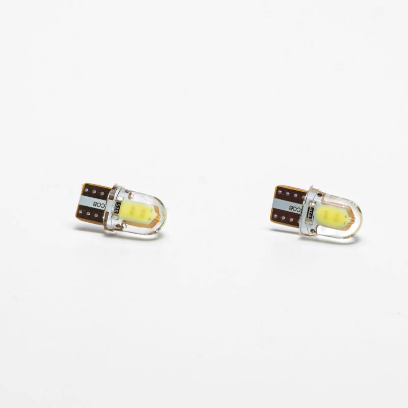 LED12961SGBLA LED SEÑALIZACION SILICA BLISTER X 2 2821 - T10 - W5W LED COB MINI SILICONADO BLANCO 12V BLISTER X 2 UNIDADES 50