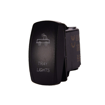 DSPLJ21WHITE INTERRUPTOR BASCULANTE VOLTAJE DE ENTRADA: 12V-24V FUNCIÓN: ON / OFF (OPCIONAL) 5 PINES (OPCIONAL) MATERIAL: ABS + COBRE INTERRUPTOR BASCULANTE CON