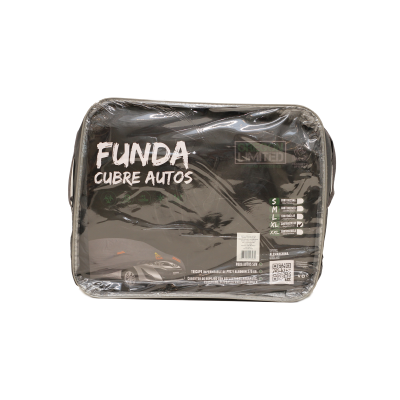 CUBTRI02LAR FUNDA CUBRE AUTOS PARA SUV / PICK UP LARGE 483196145CM. LOGO DAKAR. PVC Y ALGODON 270 GRAMOS. COBERTOR DE ESPEJOS CON REFLECTORES NARANJAS, ELASTICO