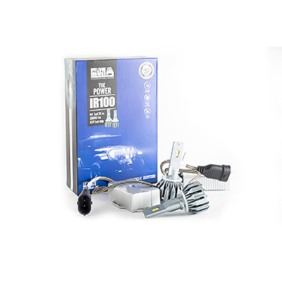 IR100-H27 OFF ROAD KIT DE LED IR100 CANBUS H27 10MA GENERACION CHIP CSP SUPER CANBUS 30000 LUMENS 36 WATTS 12V CON COOLER