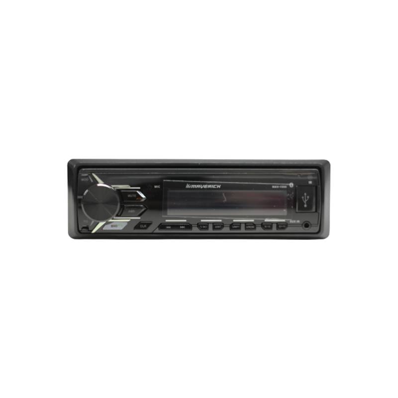 MAV-1550 ESTEREO BLUETOOTH 1 DIN CON BLUETOOTH, AUX, MP3, AM / FM, FRENTE DESMONTABLE, ESTUCHE CONTROL REMOTO, TARJETA SD,