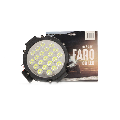 DJ1413ULTRA OFF ROAD FARO DE LED FARO DE LED REDONDO - 30 LED 63W MAS PLACA SMD  UNO  BLANCO 10.8X2X11CM