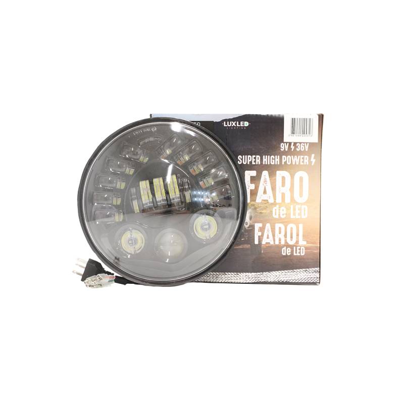 DJ6930PRE OFF ROAD FARO DE LED FARO LED 7 96W 32 LED DUAL BLANCA Y AMBAR CON KIT DE INSTALACION INCLUIDO Y FUNCION ALTA Y BAJA