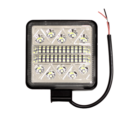 DJ1012JEEP OFF ROAD FARO DE LED FARO DE LED CUADRADO - 30 LED 90W  BLANCO 10X2X11CM