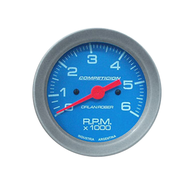 332C6846 INSTRUMENTAL RACING 80 MM CELESTE TACOMETRO 6 CILINDROS