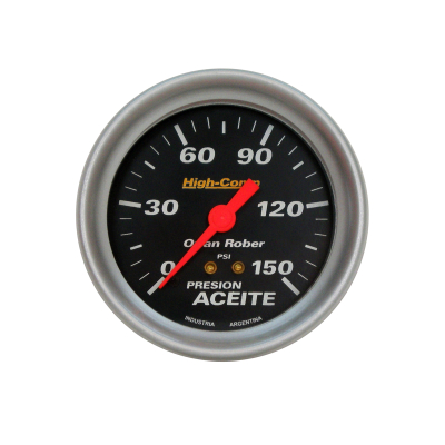 1015N150 INSTRUMENTAL HIGH COMPETICION 72MM NEGR PRESION ACEITE ELECTRICO 72MM 150 LBS HIGH-COMPETICION