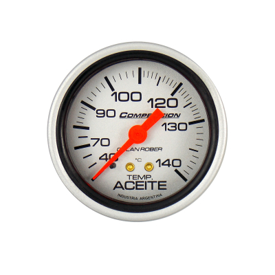 822P15 INSTRUMENTAL COMPETICION 62 MM PLATA TERMOMETRO 1-5 METROS