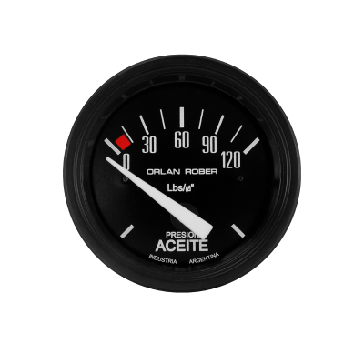 616H120 INSTRUMENTAL CLASSIC 52 MM NEGRO MANOMETRO 120 LIB