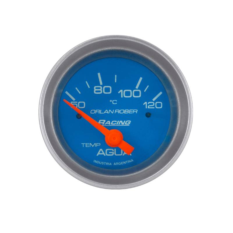 325C12V INSTRUMENTAL RACING 52 MM CELESTE TEMPERATURA DE AGUA ELECTICO 12V