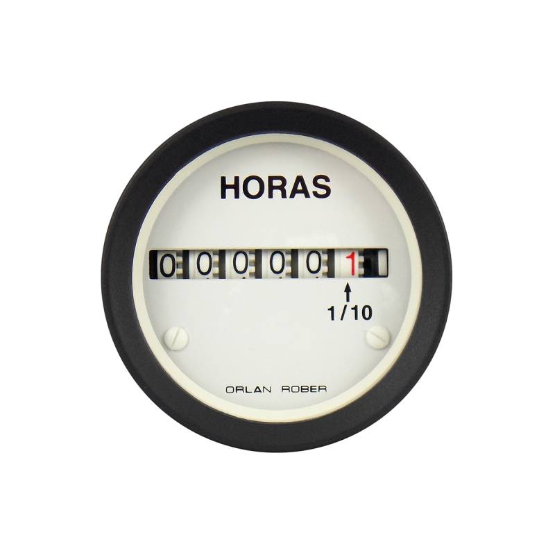 H1224B INSTRUMENTAL CUENTA HORA ELECTRONICO D 52 MM 12 Y 24V