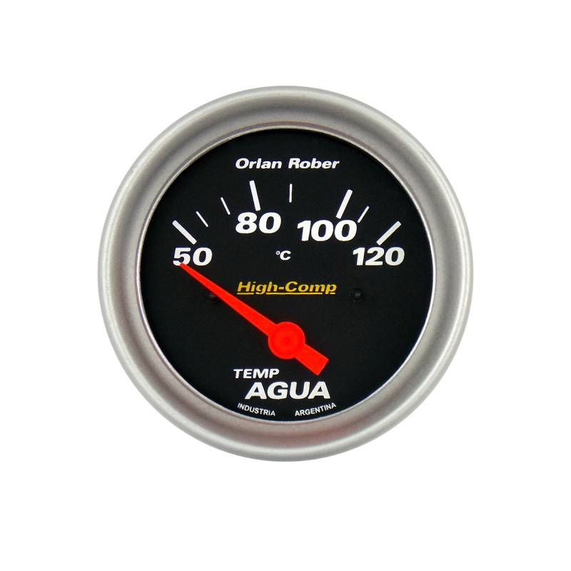 1025N12 INSTRUMENTAL HIGH COMPETICION 72MM NEGR TEMPERATURA DE AGUA ELECTICO 72MM 12V HIGH-COMPETICION