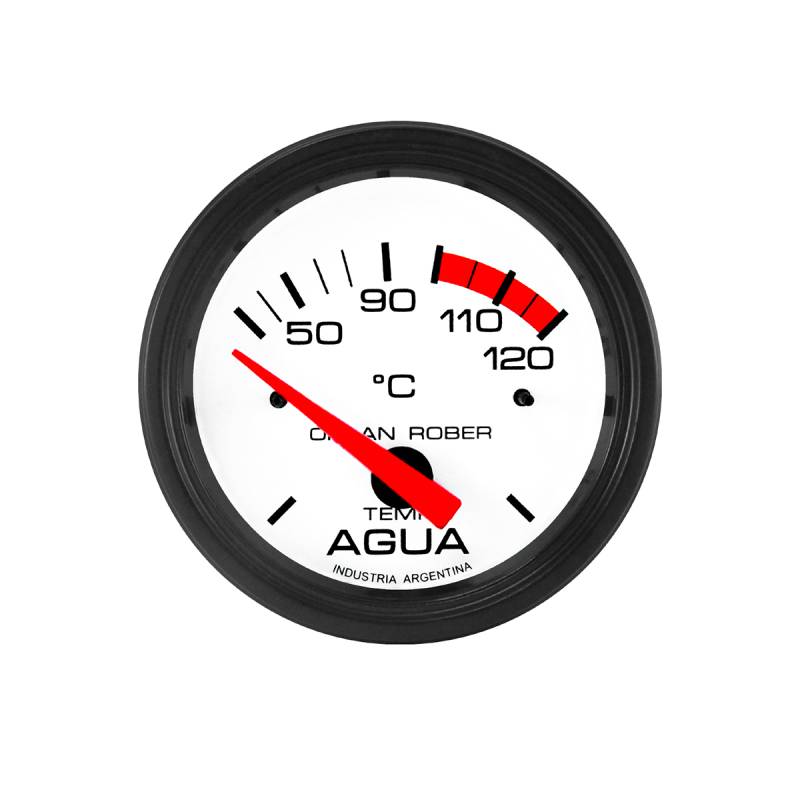 425H12V INSTRUMENTAL CLASSIC 52 MM BLANCO TERMOMETRO DE AGUA ELECTRICO CON BULBO