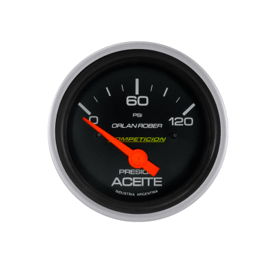 816N120 INSTRUMENTAL COMPETICION 62 MM NEGRO PRESION DE ACEITE ELECTRONICO
