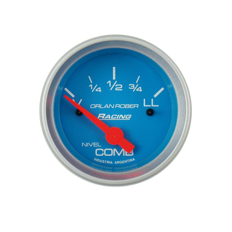 354C12V INSTRUMENTAL RACING 52 MM CELESTE NIVEL DE COMBUSTIBLE 5 OHMS