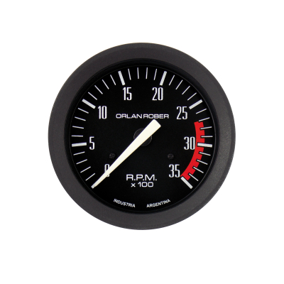 CVD-35 INSTRUMENTAL TACOMETRO DIESEL 3500 RPM D80MM 12V Y 24