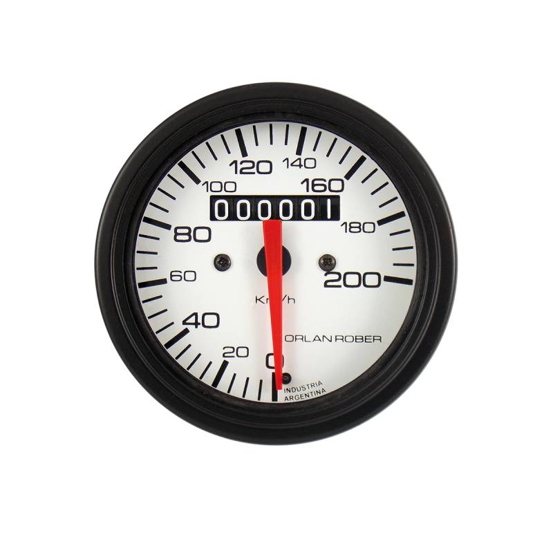 433H200A INSTRUMENTAL CLASSIC 80 MM BLANCO VELOCIMETRO AMERICANO CON PARCIAL