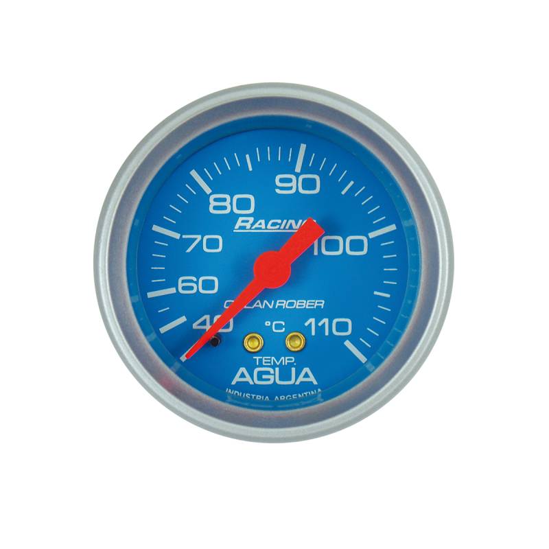 321C20 INSTRUMENTAL RACING 52 MM CELESTE TELETERMOMETRO DE AGUA MECANICO 2