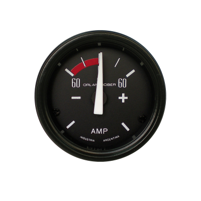 641H60 INSTRUMENTAL CLASSIC 52 MM NEGRO AMPERIMETRO - 60 0 + 60 AMPER