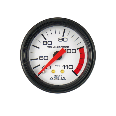 421H15 INSTRUMENTAL CLASSIC 52 MM BLANCO TELETERMOMETRO DE AGUA MECANICO 1500