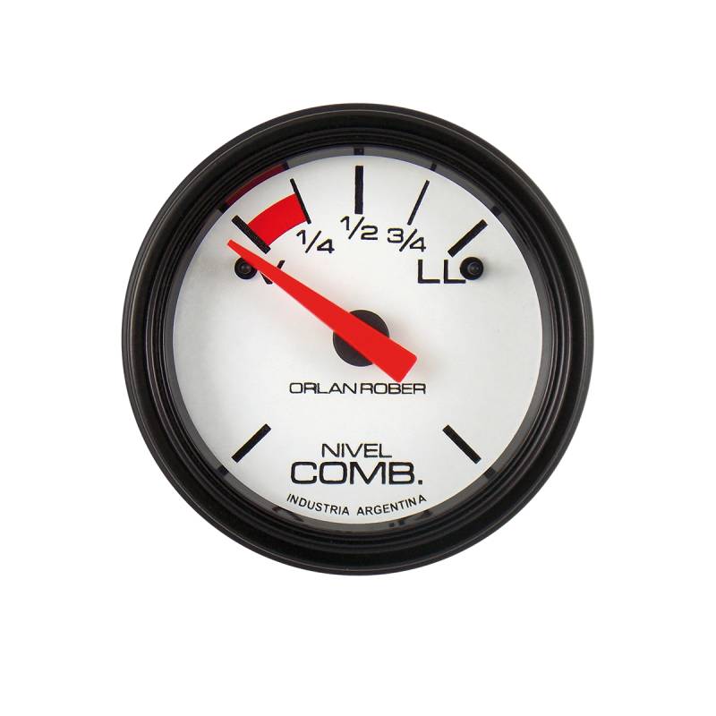 451H12V INSTRUMENTAL CLASSIC 52 MM BLANCO NIVEL DE COMBUSTIBLE 180-10