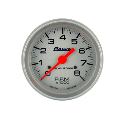 332P8K TACOMETRO TACOMETRO DIAM. 80 RACING PLATA SMD8