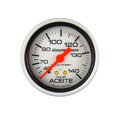 822P40 INSTRUMENTAL COMPETICION 62 MM PLATA TERMOMETRO 4 METROS