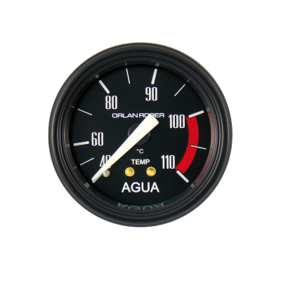 621H20 INSTRUMENTAL CLASSIC 52 MM NEGRO TELETERMOMETRO DE AGUA MECANICO 2000 