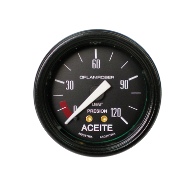 615H120 INSTRUMENTAL CLASSIC 52 MM NEGRO MANOMETRO 120 LIB