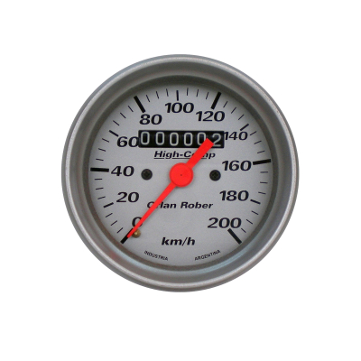 1033P200A INSTRUMENTAL HIGH COMPETICION 80mm PLATA VELOCIMETRO HIGH-COMPETICION
