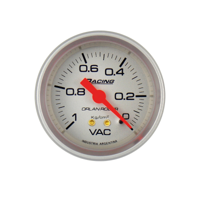 311P1K INSTRUMENTAL RACING 52 MM PLATA VACUOMETRO