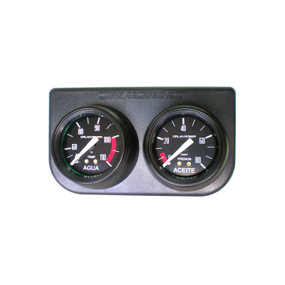 C1402 INSTRUMENTAL PLÁSTICA DE 2 BOCAS CON ARO ORIENTADOR P/ INSTRUMENTAL Ø52