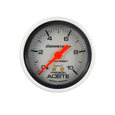 815P10K INSTRUMENTAL COMPETICION 62 MM PLATA MANOMETRO 10K