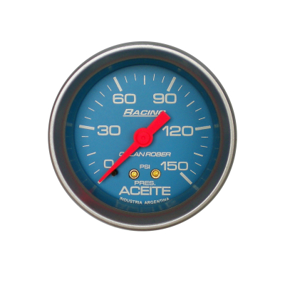 315C150 INSTRUMENTAL RACING 52 MM CELESTE MANOMETRO
