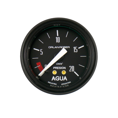 615H20 INSTRUMENTAL CLASSIC 52 MM NEGRO MANOMETRO 20 LBS