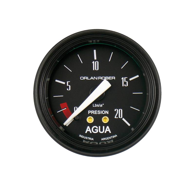 615H20 INSTRUMENTAL CLASSIC 52 MM NEGRO MANOMETRO 20 LBS
