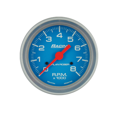 332C2448 INSTRUMENTAL RACING 80 MM CELESTE TACOMETRO