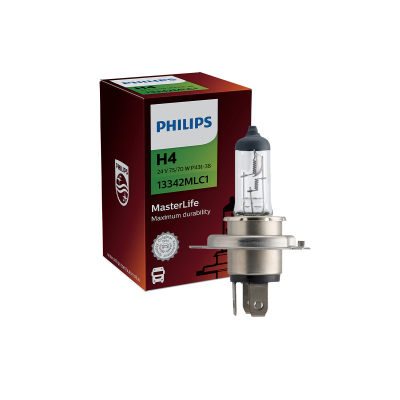 13342ML LAMPARA MASTER LIFE 24V H4 13342ML 24V 75/70W                C1