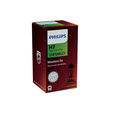 13972ML LAMPARA MASTER LIFE 24V H7 13972ML 24V 70W                              C1