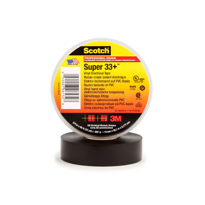 45611 CINTAS AISLADORAS DE PVC - PROFESIONAL SCOTCH SUPER 33+ 19 MM. X 20 M.