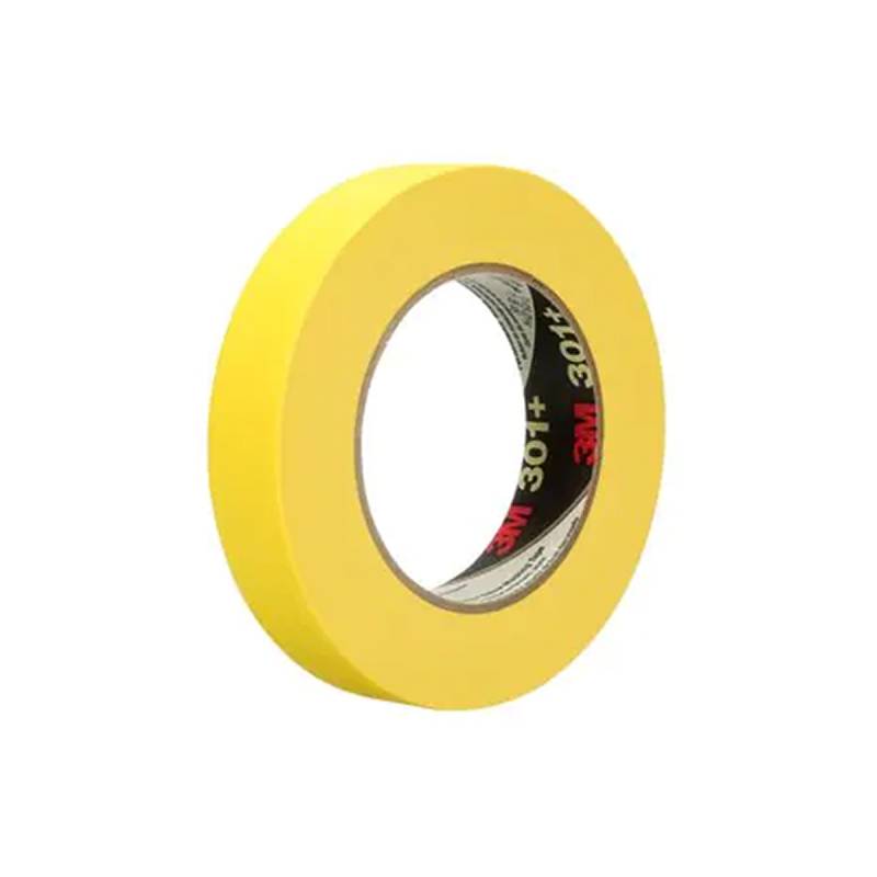 62953 CINTAS DE ENMASCARAR CINTA DE ENMASCARAR HORNO AMARILLA 24 MM X 50 M
