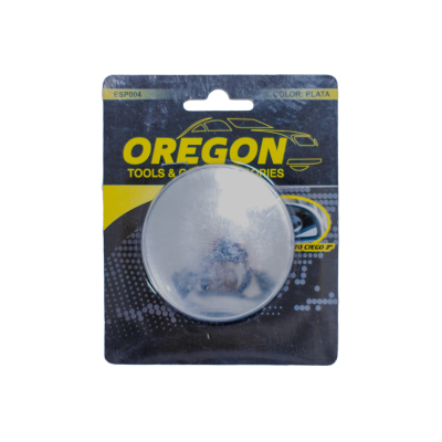 ESP004 JUEGO DE ESPEJOS PUNTO CIEGO 3 JUEGO DE ESPEJOS PUNTO CIEGO 3  REDONDO BORDE PLASTICO METALICO PLATEADO UNIVERSAL