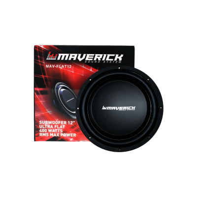 FLAT12 SUBWOOFER SUBWOOFER ULTRA SLIM12 DOBLE BOBINA 400 WATTS RMS MAX POWER