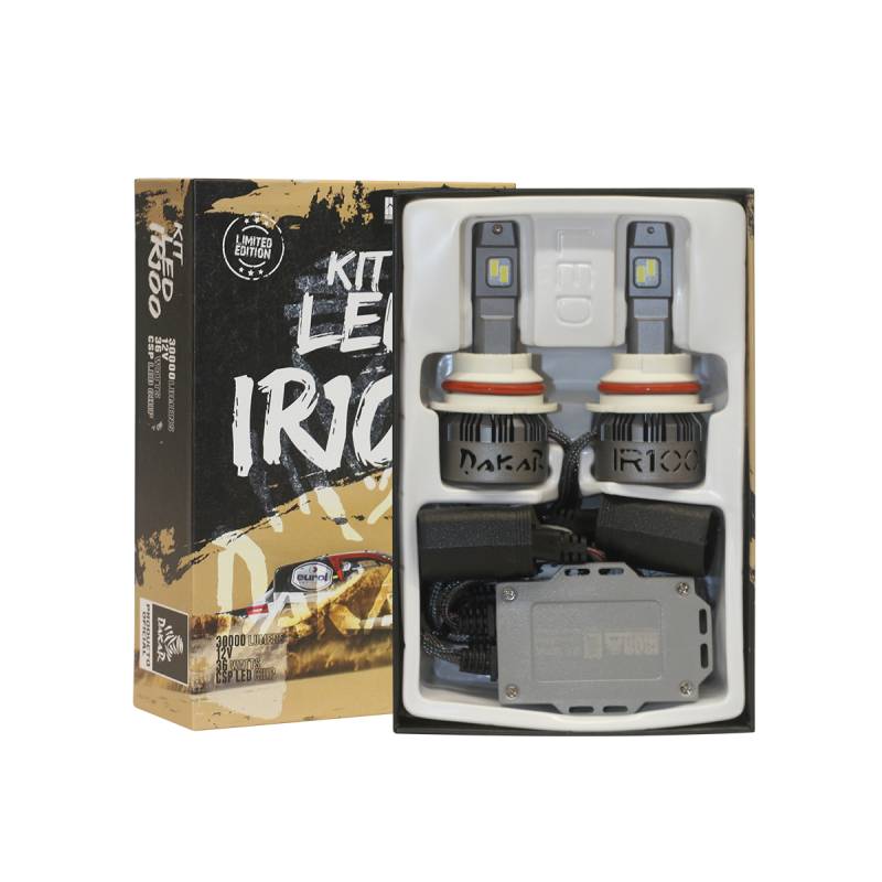 9007 HB5 DAKAR LIMITED CHIP CSP SUPER CANBUS 60000 LUMENS 36 WATTS 12V CON COOLER