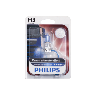 13336MDBV LAMPARA MASTER DUTY BLUE VISION 24V H3 13336MDBV 24V 70W PK22S              B1