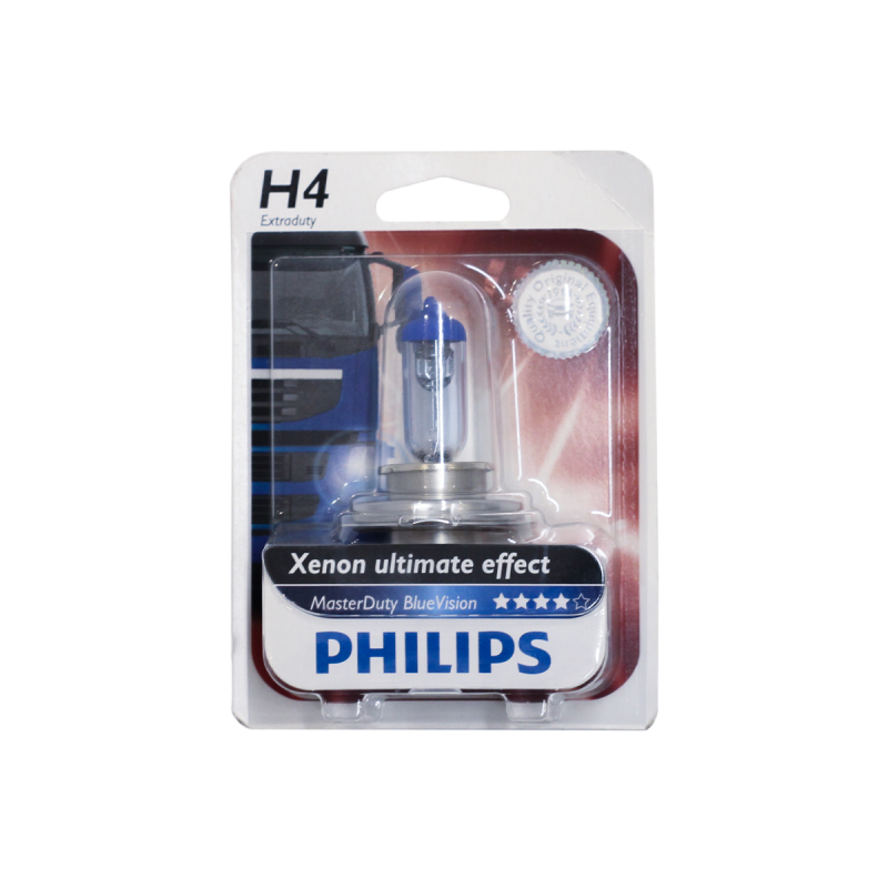 13342MDBV LAMPARA MASTER DUTY BLUE VISION 24V H4 13342MDBV 24V 75/70W P43T          B1