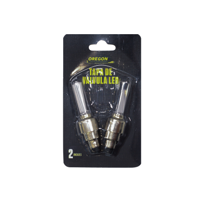 TV017 JUEGO DE TAPITAS  DE VALVULA DEPORTIVA JUEGO 2 UNIDADES - LED RGB