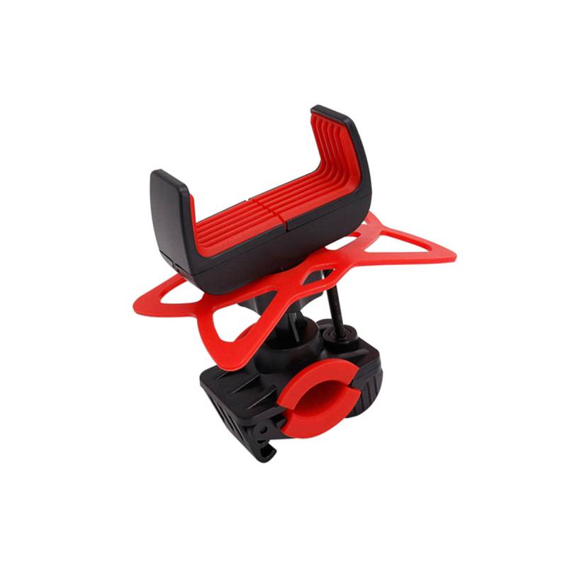 KBSOP010R ACCESORIO PARA CELULAR SOPORTE CELULAR / GPS PARA BICIS Y MOTOS ROJO