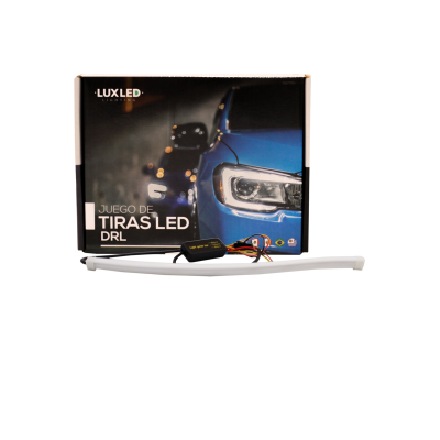TIRA12V30ROJ JUEGO DE TIRAS DE LED DRL JUEGO (2 UNIDADES) DE TIRAS DE LED DRL / DRL FLEXIBLE ROJO / AMBAR (BALIZA INTERMITENTE) 30CM